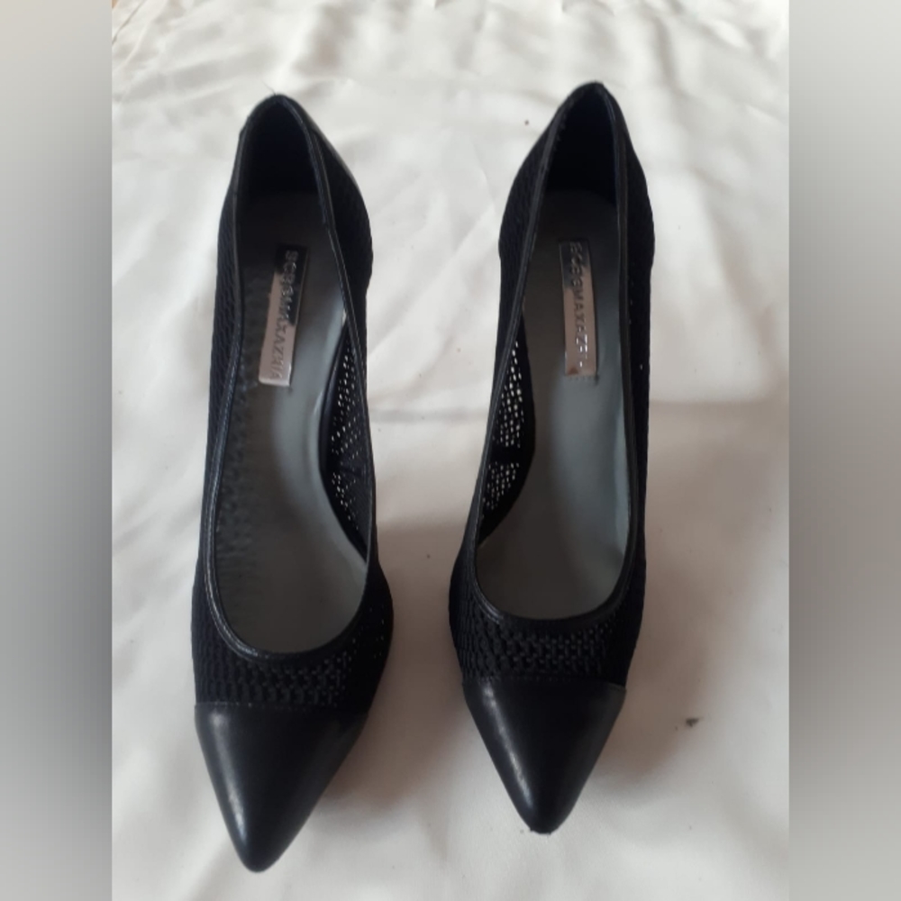 BCBGMAXARIA Women's High Heels Black Shoes Size 7 1/2